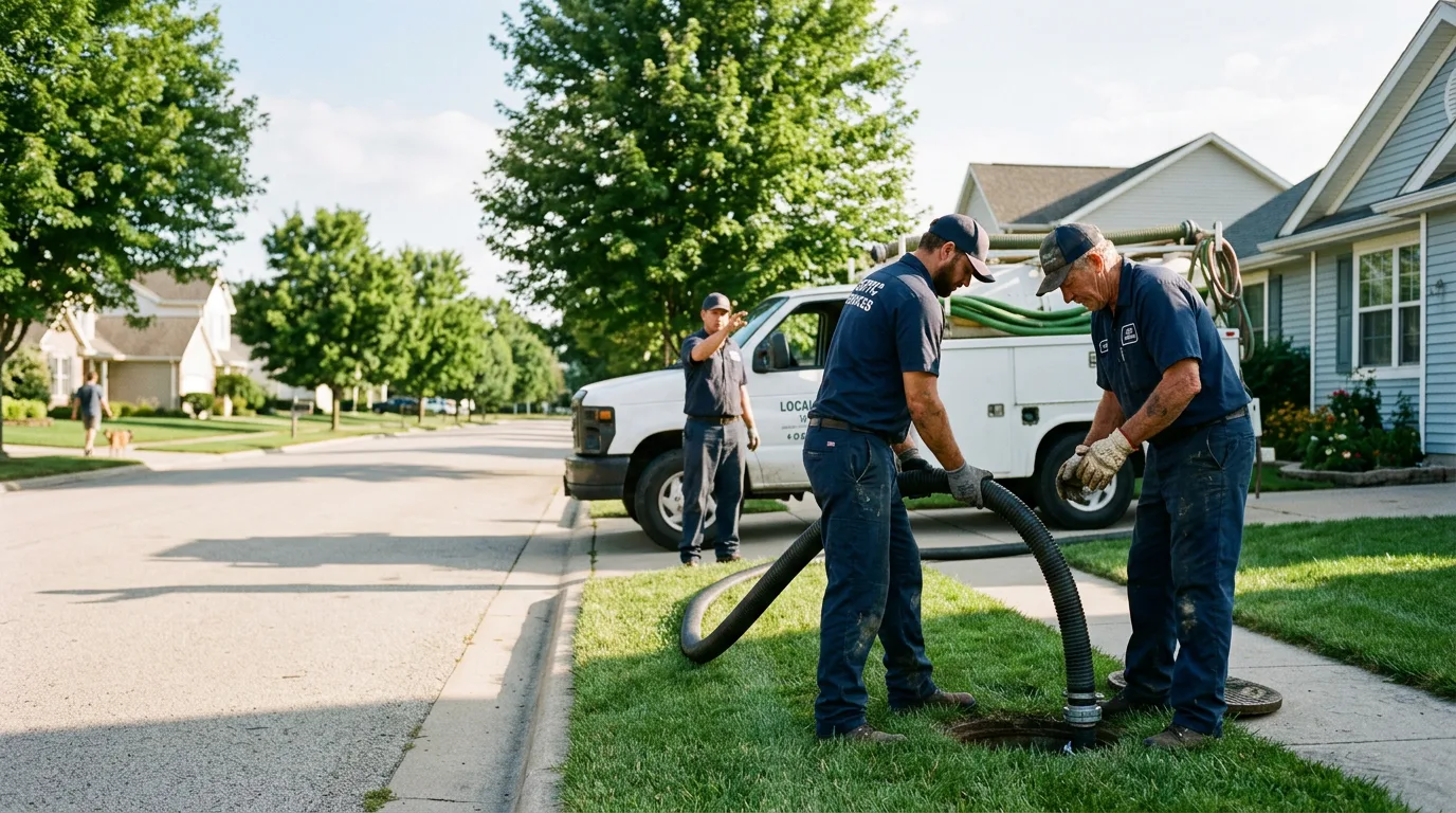 Emergency Septic Service in Michigan City, MS